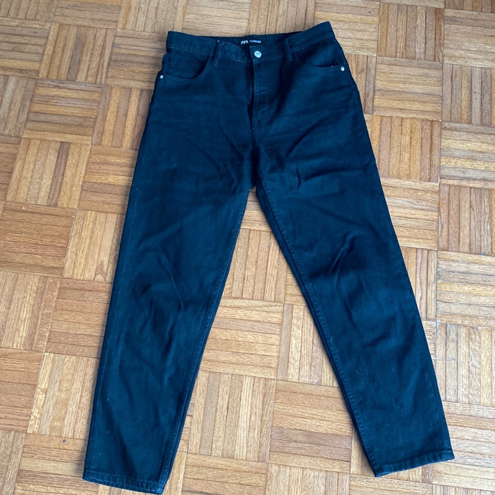 Zara high waist “mom jeans”